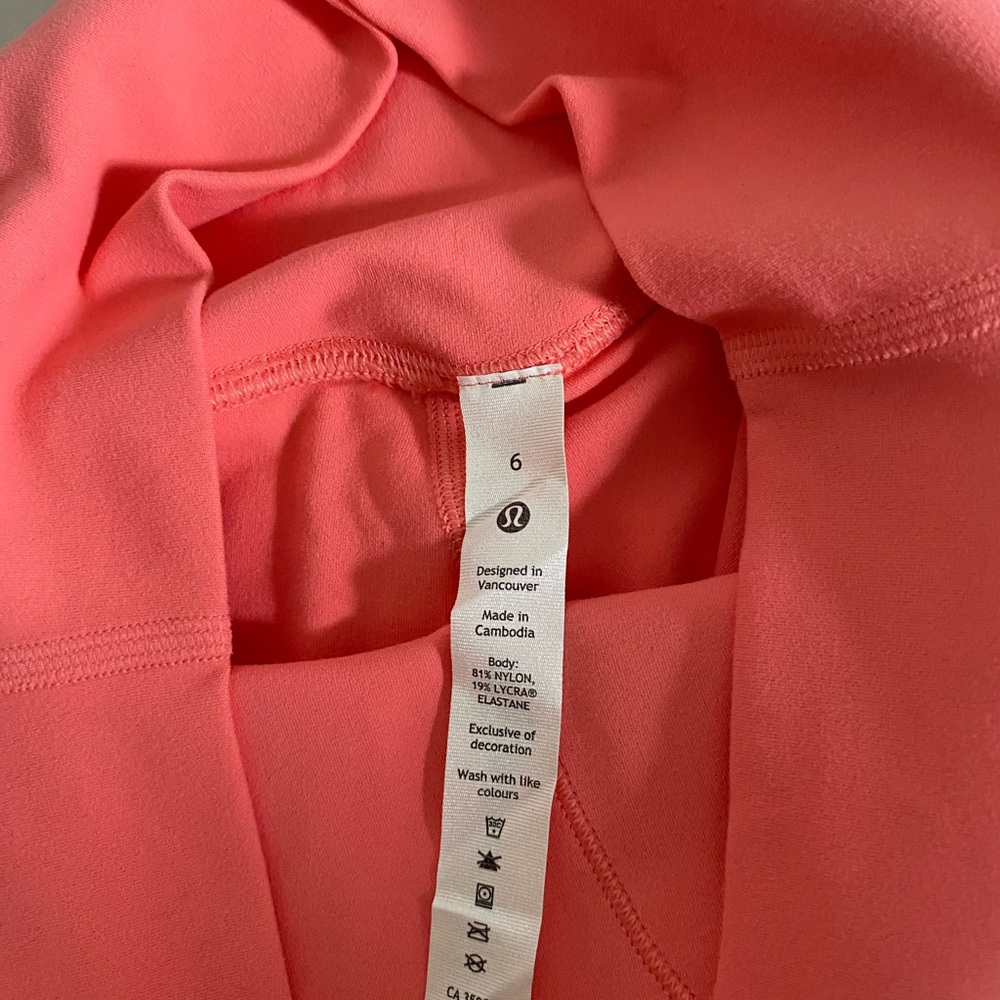 lululemon pink align 25” in raspberry cream - Picture 4 of 7